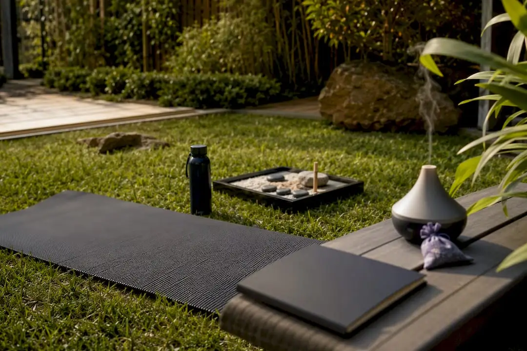 Calming mindfulness setup for legal workers